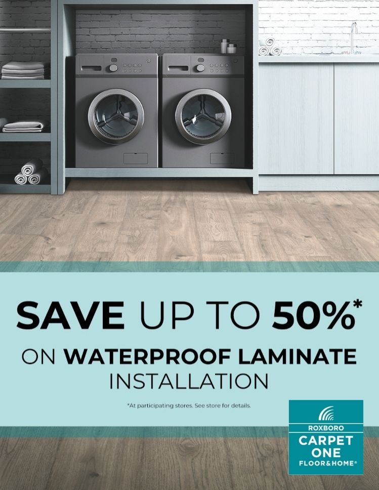 Waterproof Laminate Flooring Installation in Laundry Room