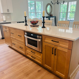 kitchen island custom installation